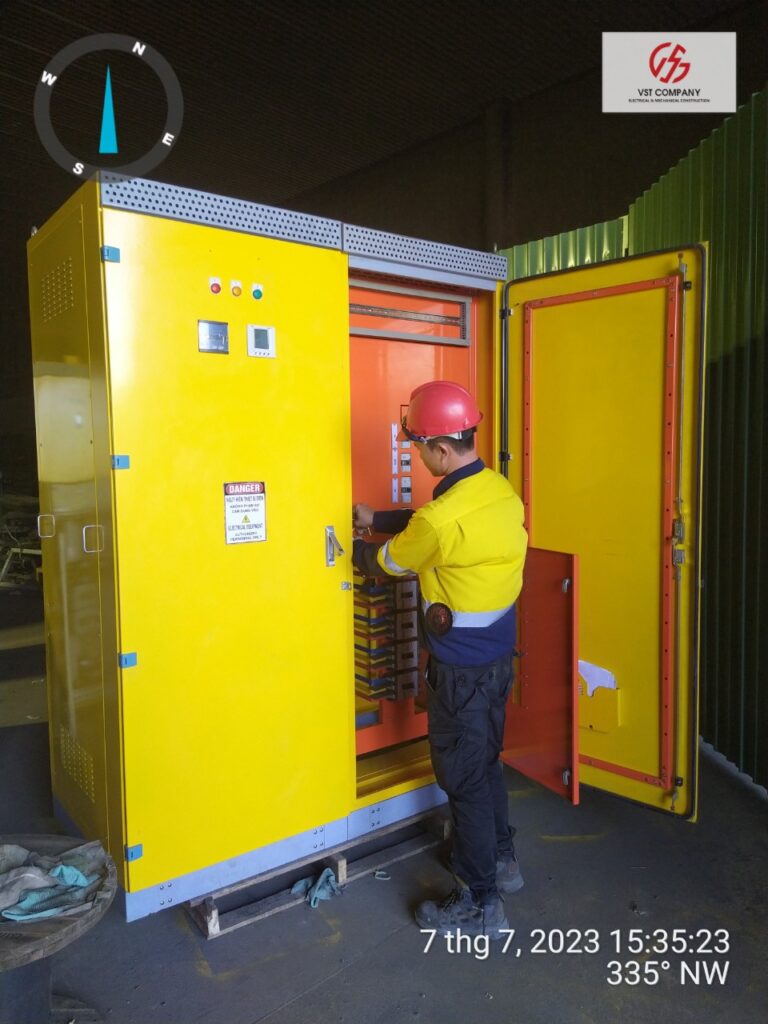 CÔNG TY TNHH XÂY LẮP ĐIỆN VÀ CƠ KHÍ VST