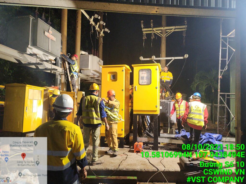 CÔNG TY TNHH XÂY LẮP ĐIỆN VÀ CƠ KHÍ VST